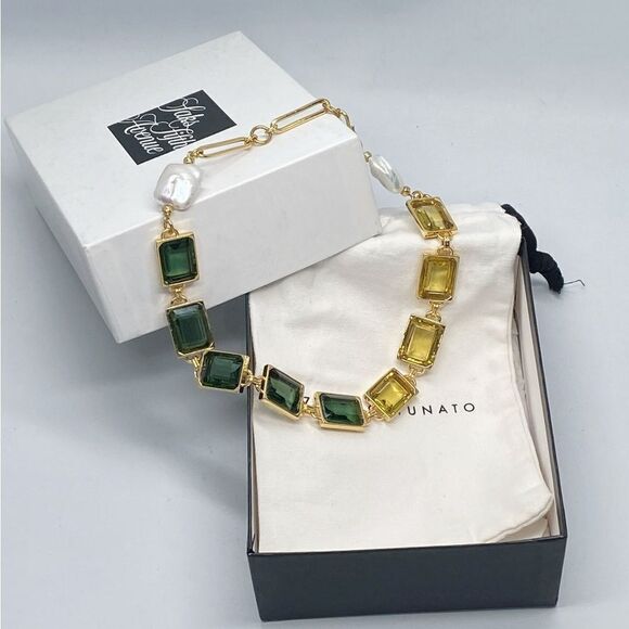 Lizzie Fortunato Vert Collar Necklace in Green - Picture 5 of 10